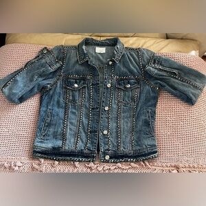 AMERICA EAGLE BLUEJEAN JACKET STUDDED